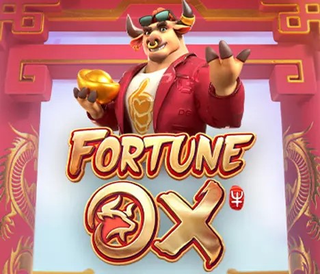 Fortune Ox online game logo by PG Soft on tez-888.com