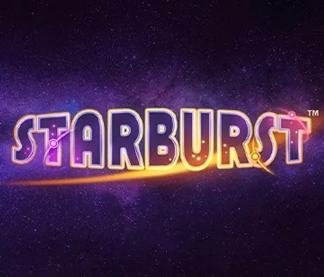 Starburst slot logo by NetEnt at Tez888